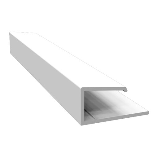 Picture of FC3023 Std Cladding J Trim White  3m