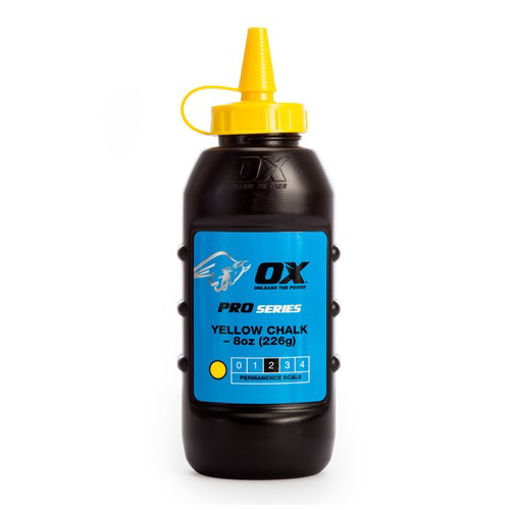 Picture of OX Pro Chalk Refill 226g - Yellow