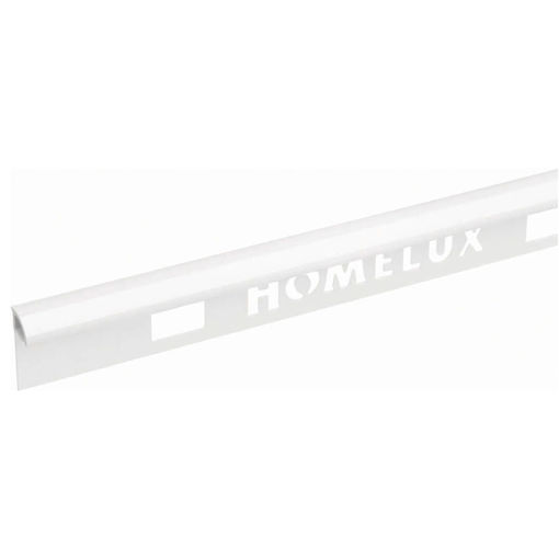 Picture of homelux tile trim 6mm white Round 2.44m