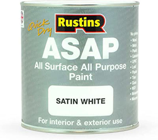 Picture of Rustins ASAP White Paint 1ltr