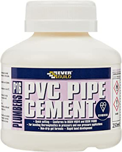 Picture of p16 250ml pvc solvent cement