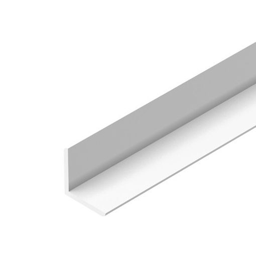 Picture of PVC02 18x18 White Angle 2400mm