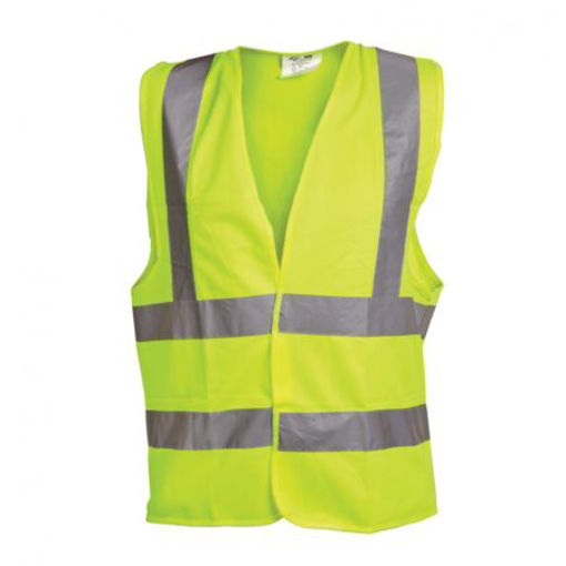 Picture of ox242808 hi vis yellow vest xl