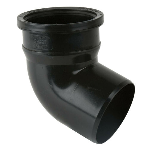 Picture of BS421B Ind Downpipe Bend 110mm 112.5 S/S