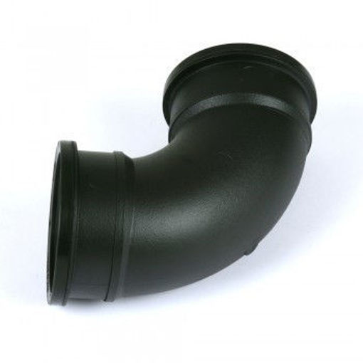 Picture of bs420b soil pipe bend 110mm 92.5 s/s