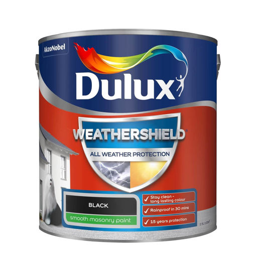 Picture of DU W/Shield Smooth Masonry Black 2.5ltr