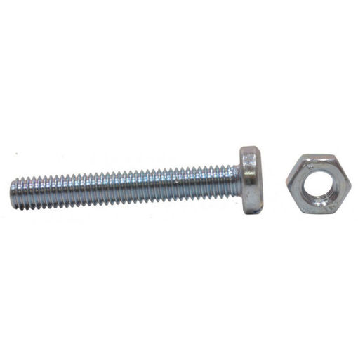 Picture of FA31A M6 x 50mm ZP Machine Screws/Nuts