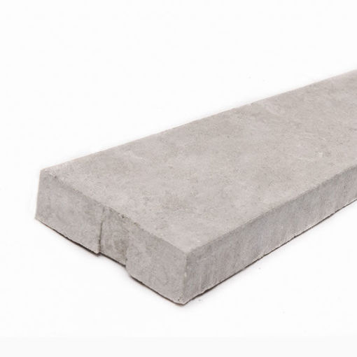 Picture of FP Concrete L/W Gravel Board Plain 305x1830 (for slotted Post)