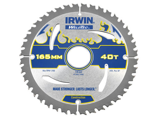 Picture of irw1897370 IRWIN WELDTEC CSB 184mm/40T AR30