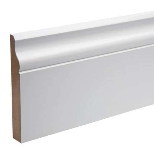 Picture of MDF 18 x 125  Ogee Skirting Fin 18x119mm 