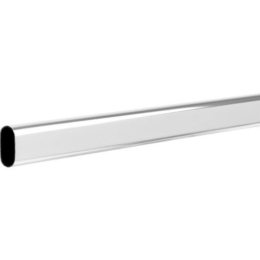 Picture of Oval Wardrobe Rail P/Chrome 30x15x1829