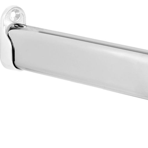 Picture of Oval Wardrobe Rail P/Chrome 30x15x1219