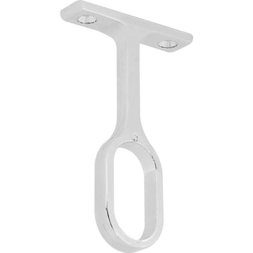 Picture of Oval Centre Bracket P/Chrome 30x15