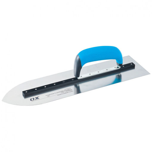 Picture of OX Pro Pointed Flooring Trowel - 16" / 400mm