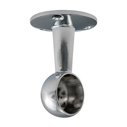 Picture of Round End Bracket P/Chrome 25mm