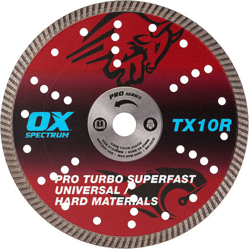 Picture of tx10r230/22 230mm superior diamond blade