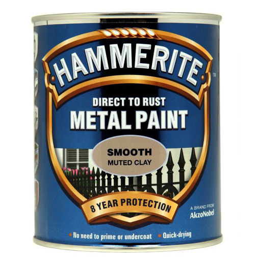 Picture of HM METAL PAINT SMOOTH MUTED CLAY 750ML