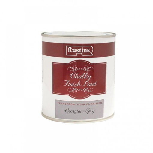 Picture of Rustins Chalk Paint Georgian Grey 500ml