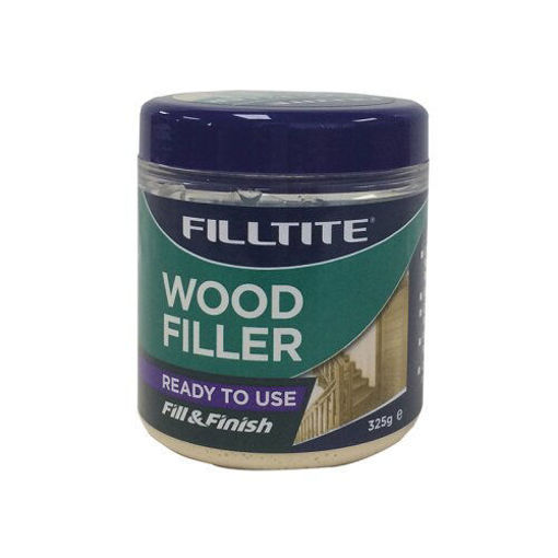 Picture of filltite ready mixed woodfiller natural 325g