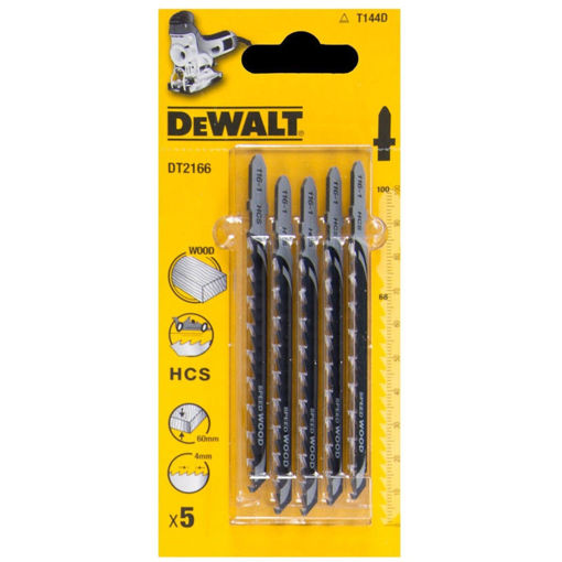 Picture of DEWALT  DT2164QZ JIGSAW BLADES (5) WOOD