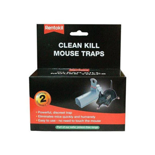 Picture of RENTOKIL CLEAN KILL MOUSE TRAPS