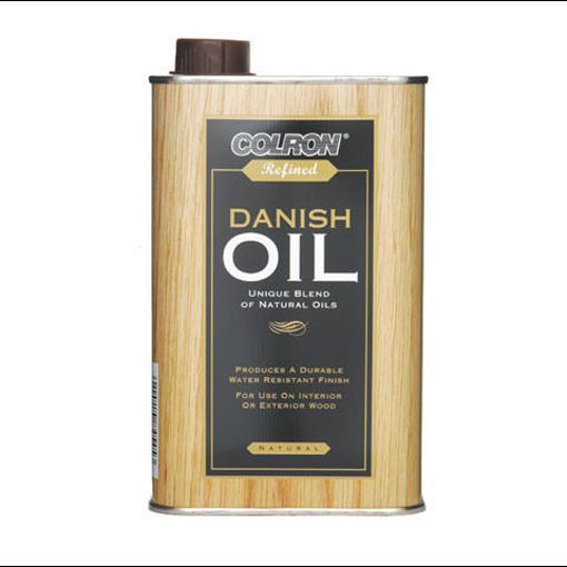 Picture of COLRON REFINED DANISH OIL CLEAR 500ML