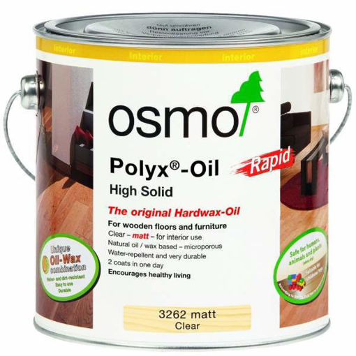 Picture of 3262C Osmo Polyx-Oil Rapid Clear Matt 750ml