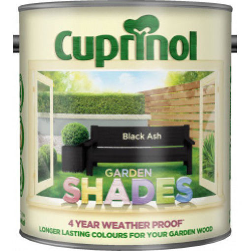 Picture of Garden Shades Black Ash 2.5ltr