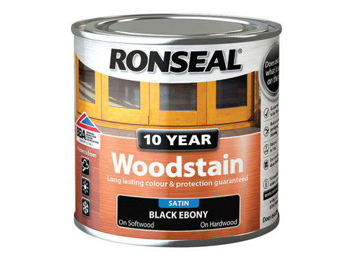 Picture of RONSEAL EBONY 10 YEAR WOODSTAIN 2.5L