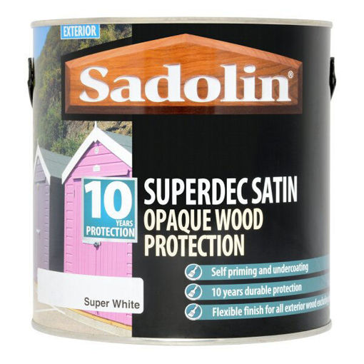 Picture of SADOLIN SUPERDEC SUPER WHTE 2.5L