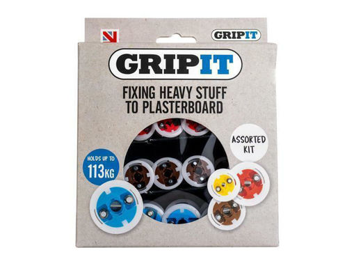 Picture of Gripit Plasterboard Fixing Kit Assorted pk 32