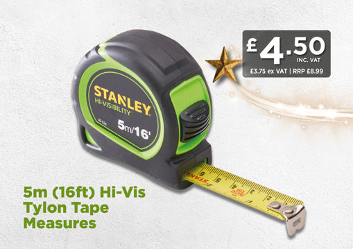 Picture of 5m (16ft) Hi-Vis Tylon Tape Measure