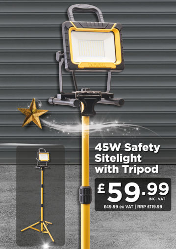 Picture of 45W Safety Sitelight with Tripod (240V)