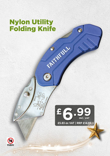 Picture of Nylon Utility Folding Knife