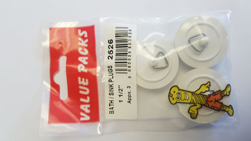 Picture of 1 1/2'' BATH/SINK PLUGS WHITE