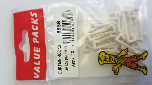 Picture of HARRISON SUPER WHITE CURTAIN HOOKS