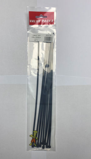 Picture of CABLE TIES 370mm BLACK